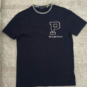 Polo Ralph Lauren x ASOS exclusive collab T-shirt in navy with logo